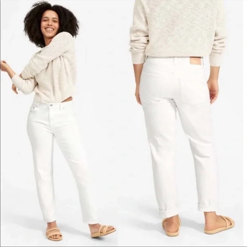EVERLANE Lightweight Relaxed Jean White 29